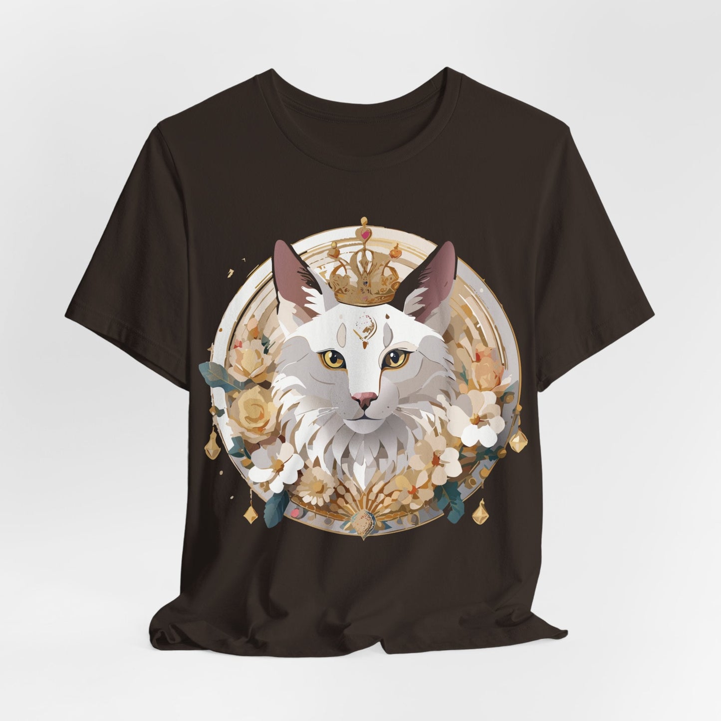 Medallion Graphic Unisex 100 Cotton Vintage Animal Medal Artwork Tee 38