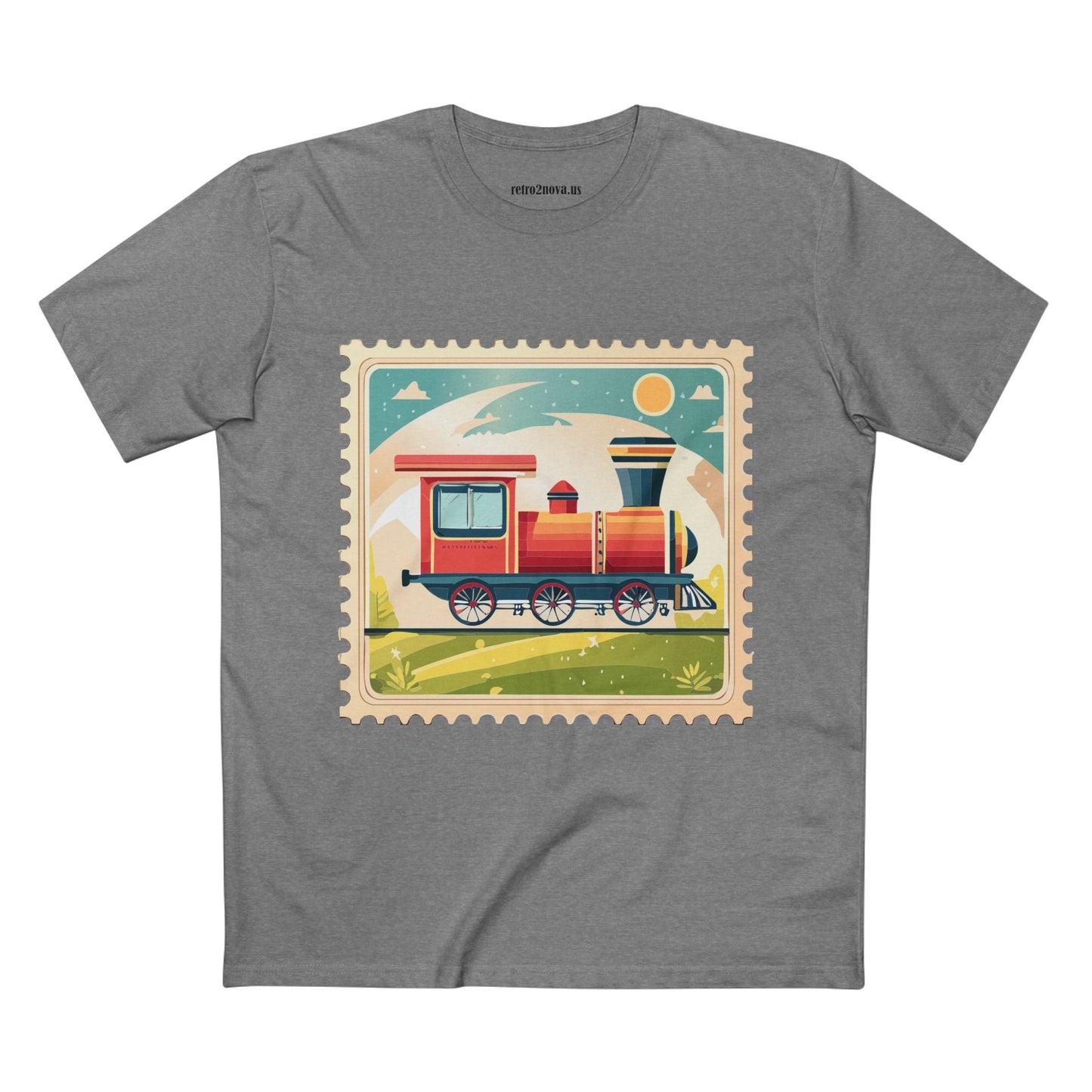 Stamp Shirt Postage Stamp Tee PS 37 Unisex Premium Cotton With Original Art Design Retro2Nova Shirt