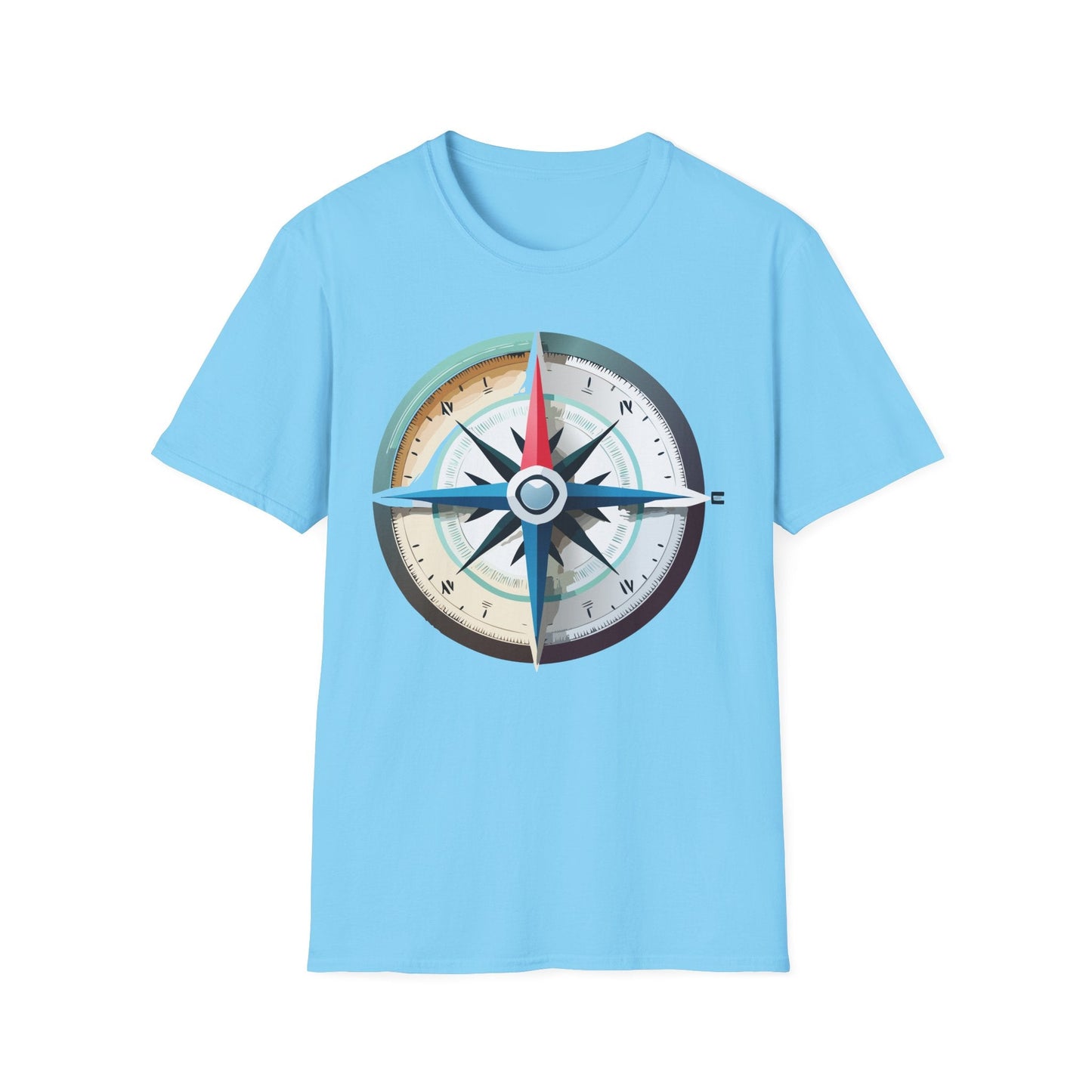 Compass Navigator Graphic Tee Unisex 100 Cotton 17