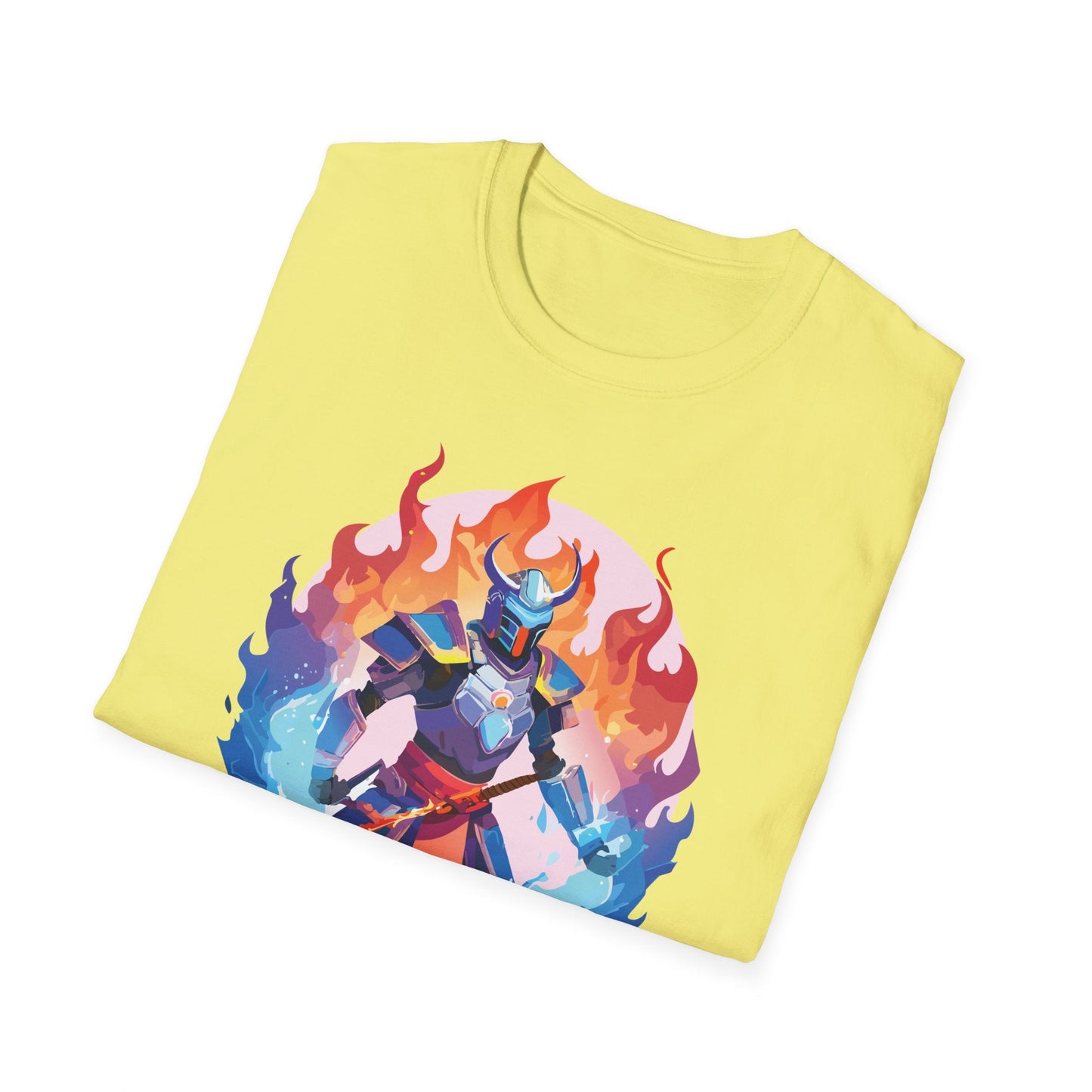 Samurai Shirt Unisex Gildan Softstyle 64000 Tee 100 Percent Cotton Comfortable Tee