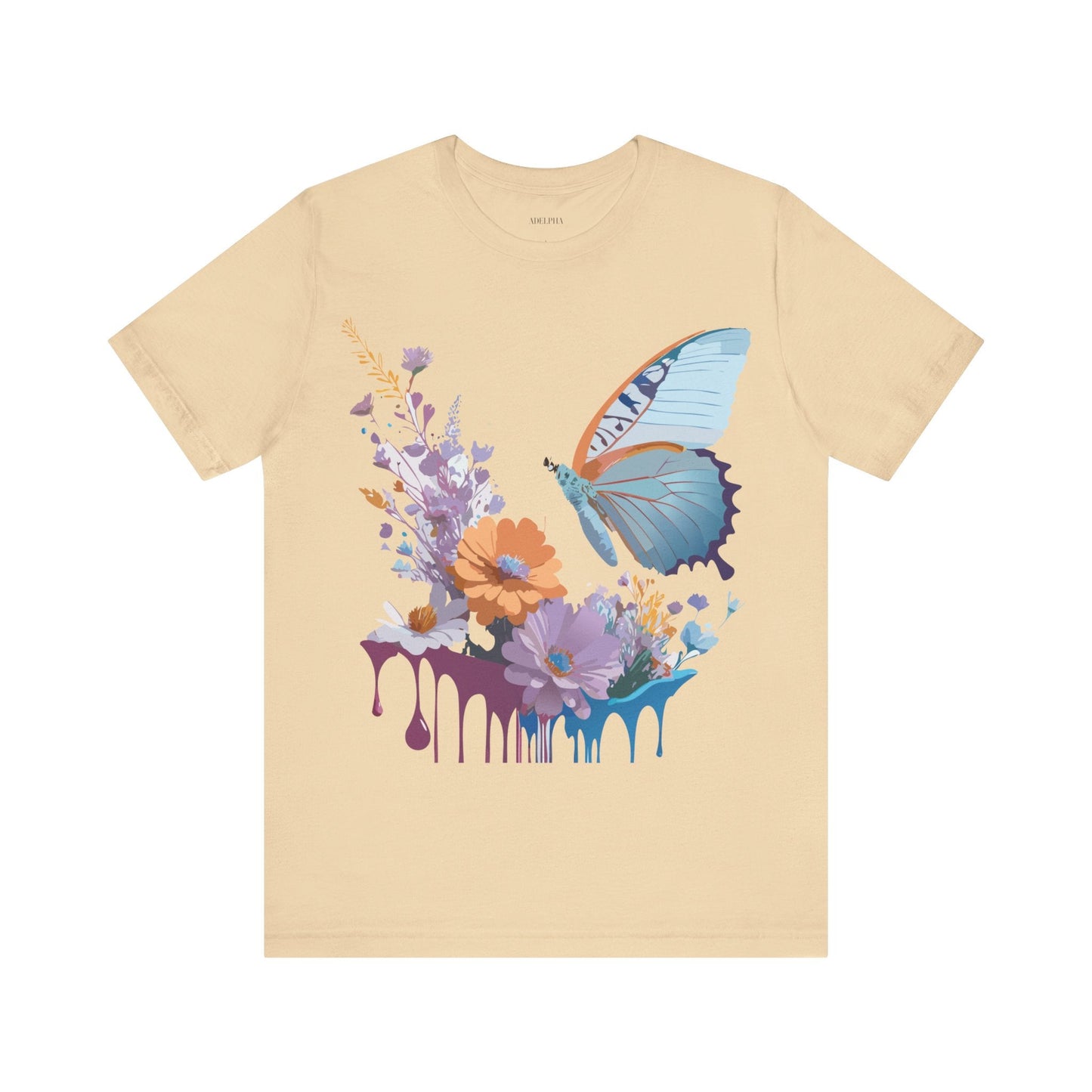 Adelpha Vintage Inspired Graphic Tee Unisex Short Sleeve Artwork