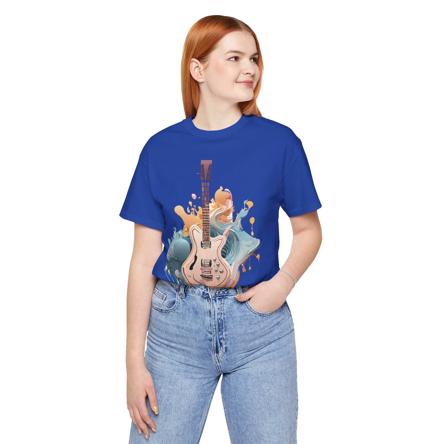 Adelpha Vintage Inspired Graphic Tee Unisex Jersey Short Sleeve Music Design Collectible