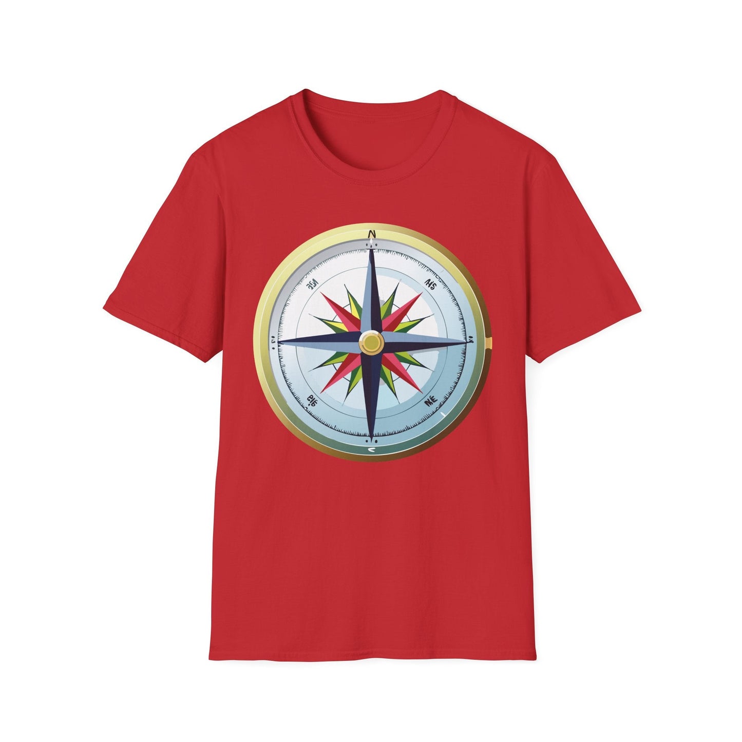 Compass Navigator Graphic Tee Unisex 100 Cotton 6