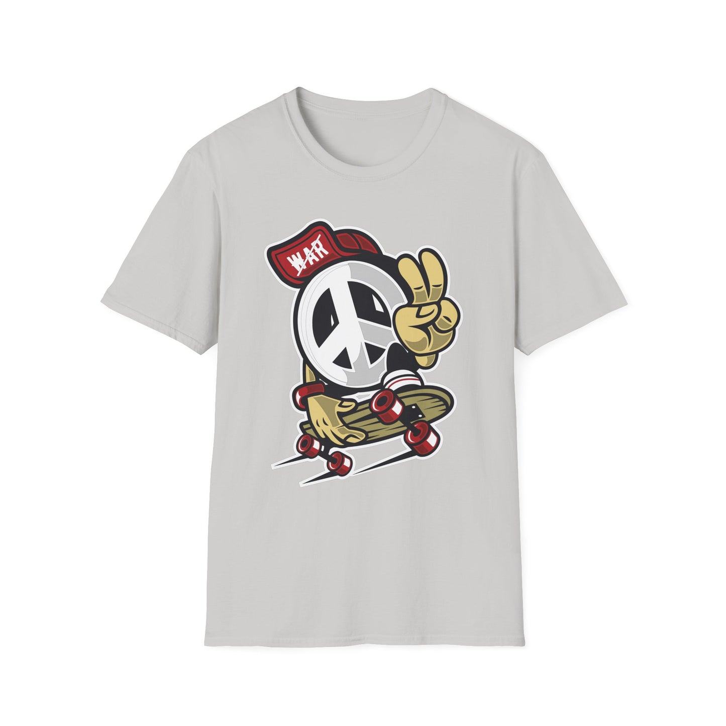 Unisex Cotton T-Shirt with Cartoon Graphic Design