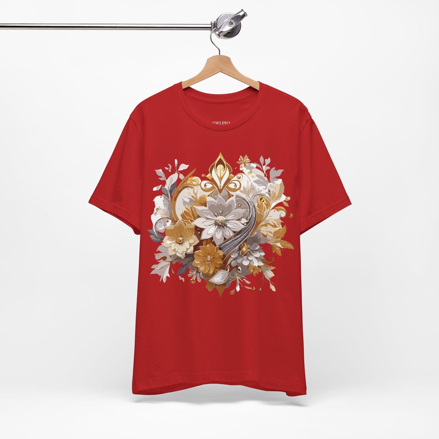 Jewelry Graphic Unisex 100 Cotton Vintage Treasure Art T-Shirt 7