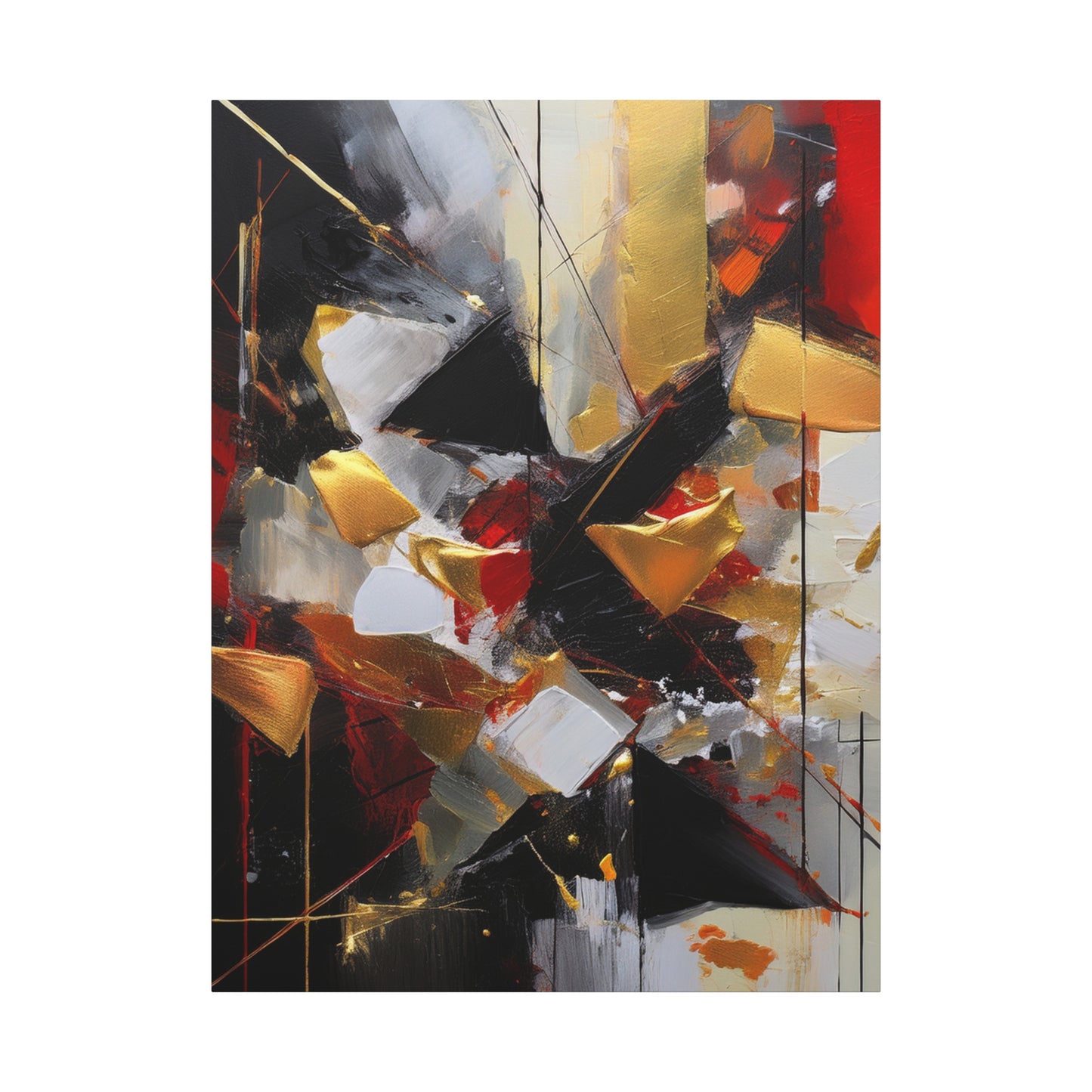 Abstract Oil Painting Print Canvas 20x24,20x30,24x30 24x32,24x36,30x40 32x48,36x48,40x60 Pine-Wood Inner Frame ABS-186