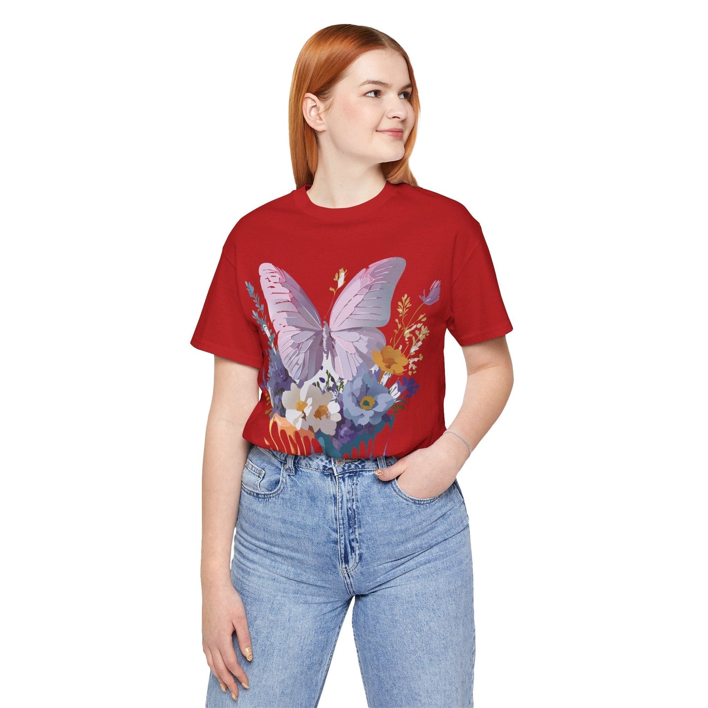 Adelpha Butterfly Graphic Tee Unisex Short Sleeve Jersey Shirt