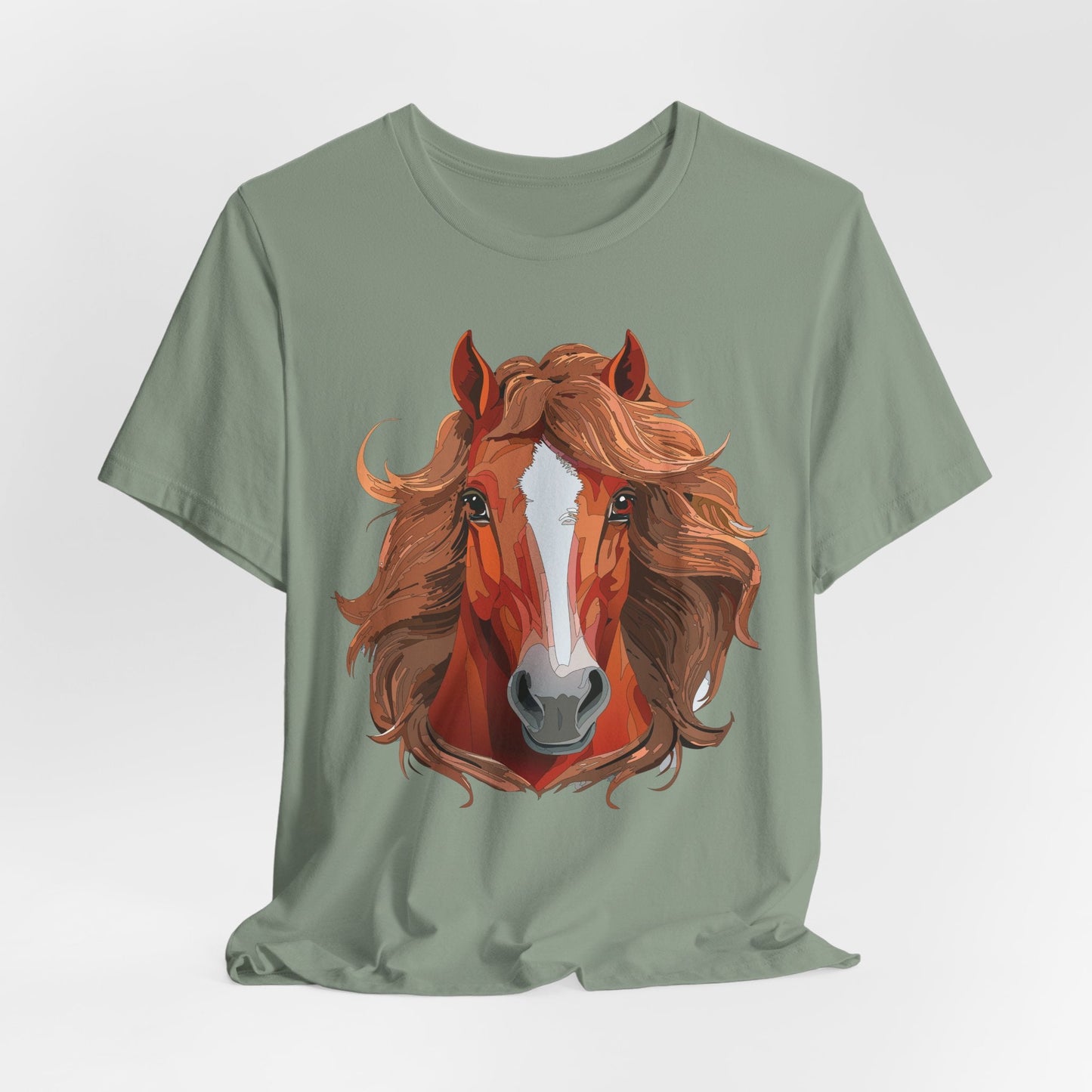Unisex Animal Graphic Tee Shirt With Wild Animals Art Design For Everyday Casual Comfort Wear
