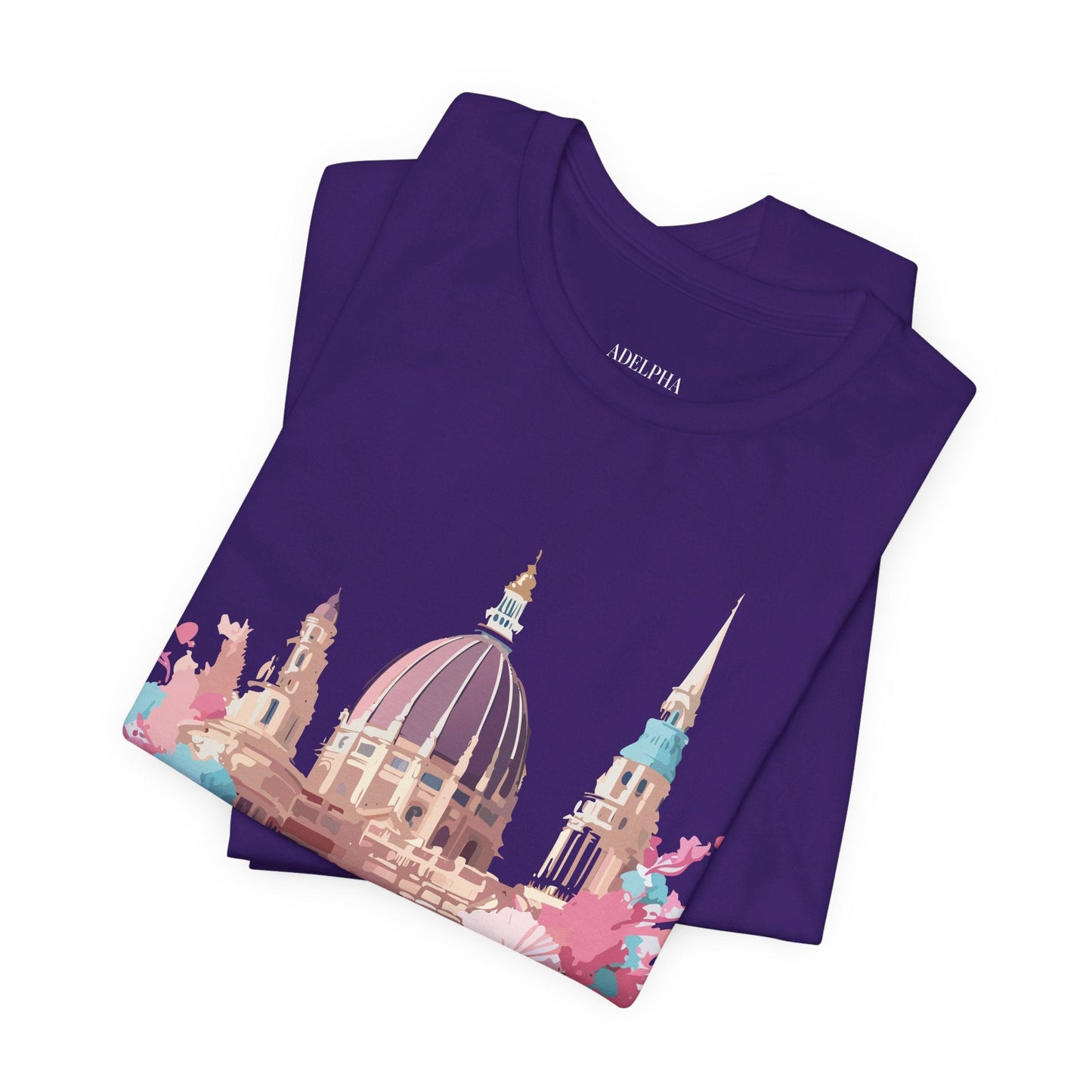 Tourist Shirt With Vienna Graphic Tee Unisex Short Sleeve Art Design Adelpha Vintage Artwork