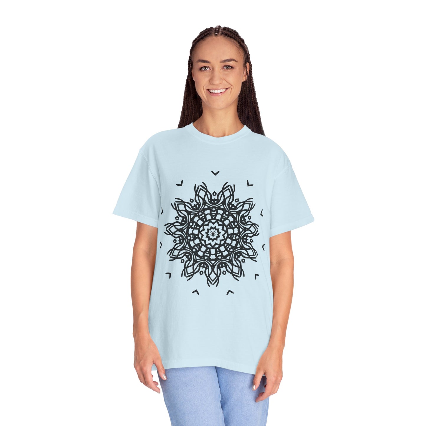 Unisex T-shirt with abstract print