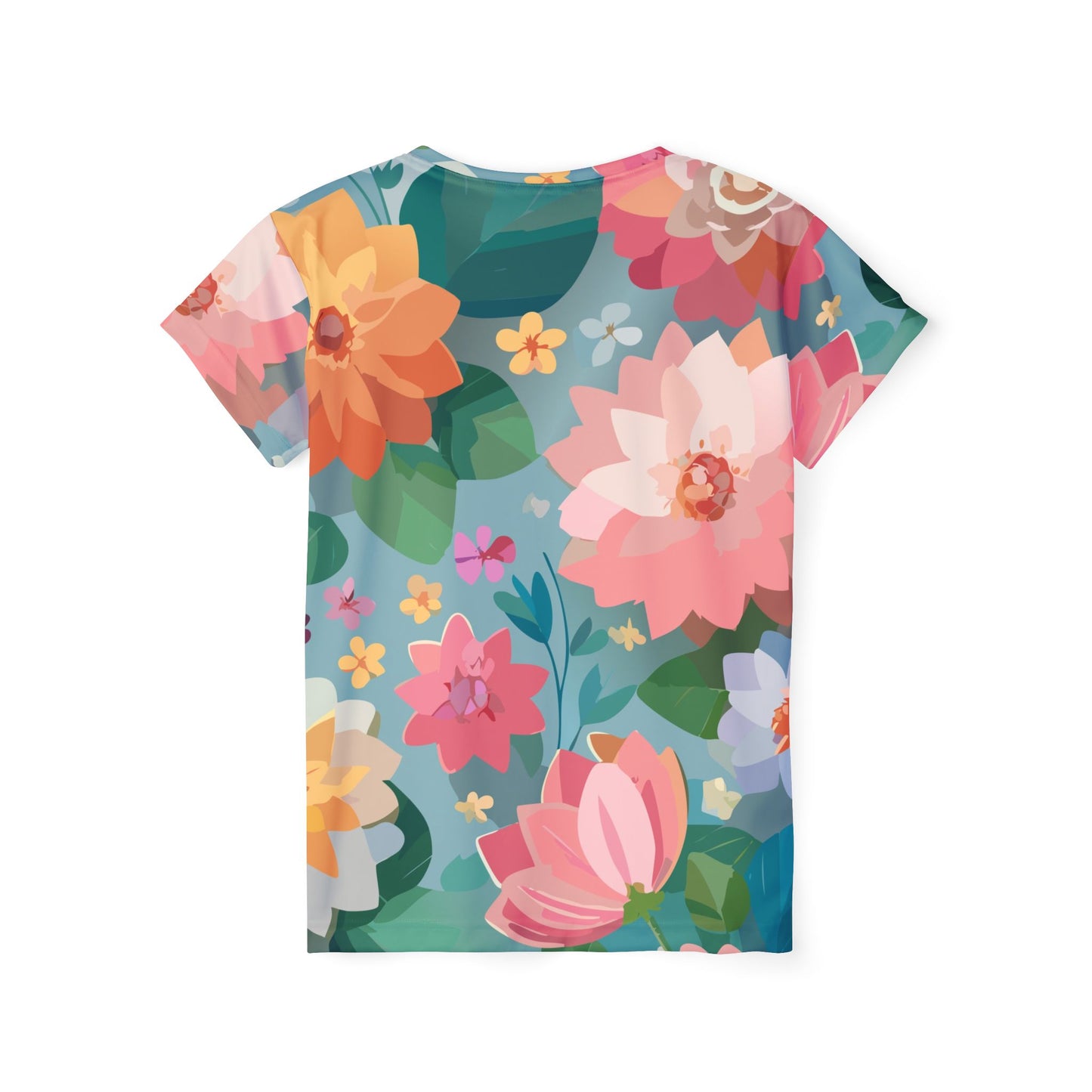 Floral Print Shirt, Shirt with Flowers