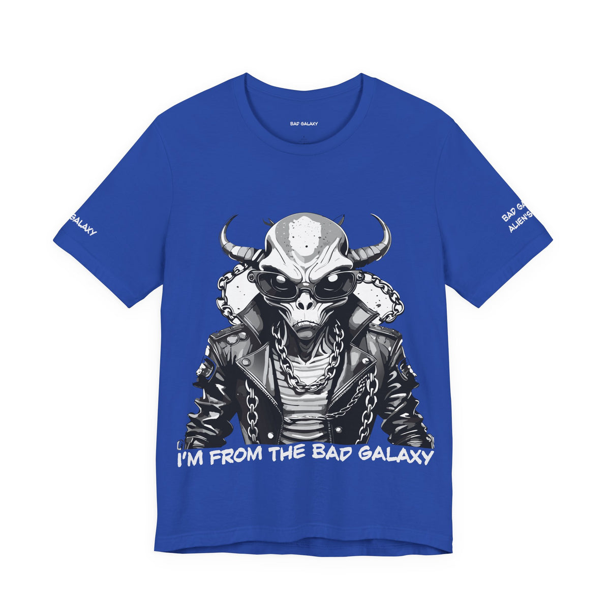 Alien Graphic Unisex Cotton Bella+Canvas Tee with Art Design b72