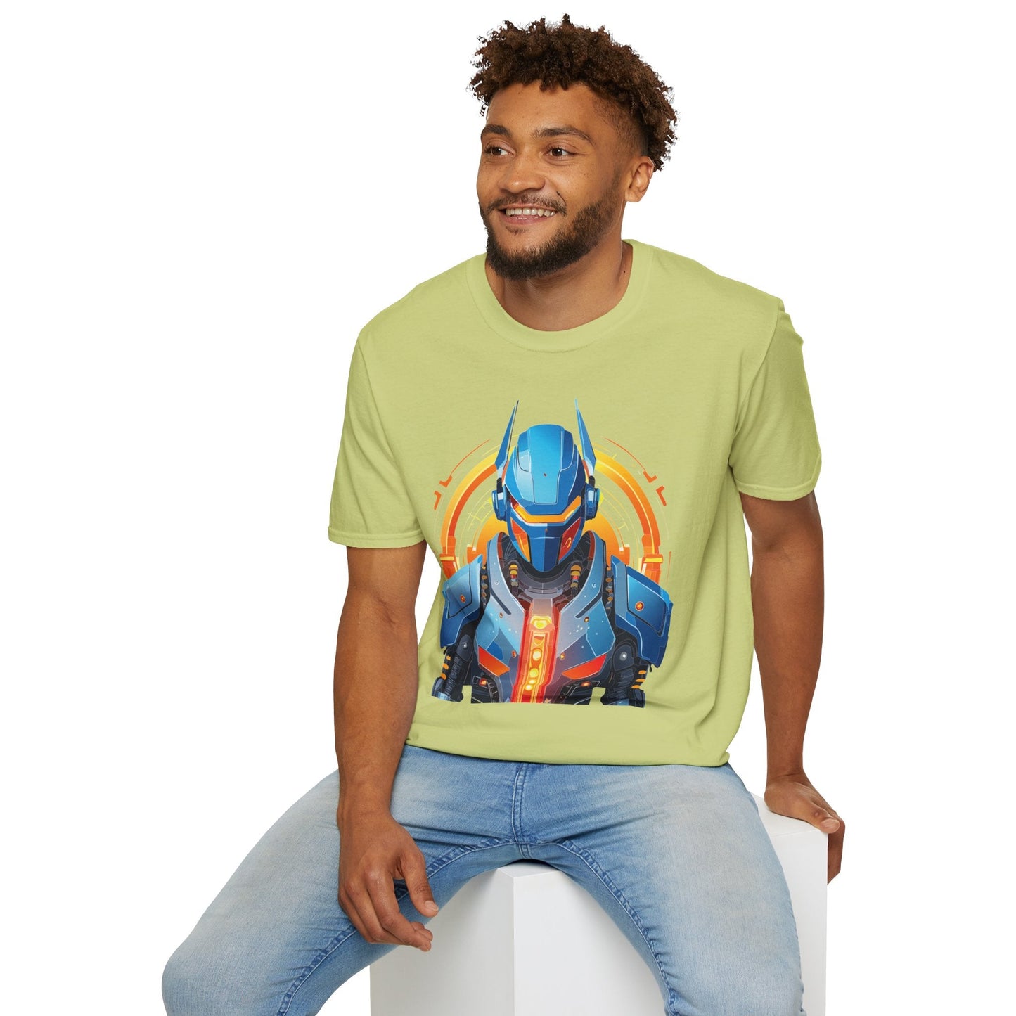 Cyborg Tee Unisex Robot Shirt Terminator Shirt Softstyle 100 Percent Ring Spun Cotton