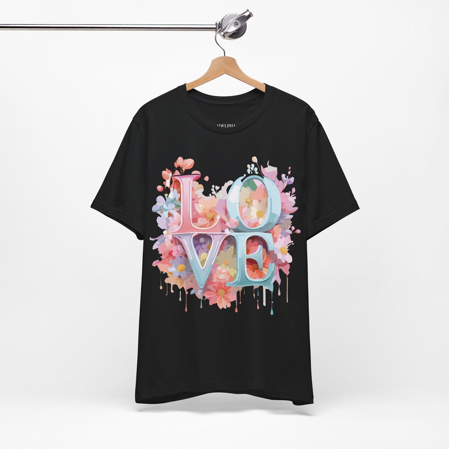 Valentine Graphic Tee Unisex Jersey Short Sleeve With Vintage Artwork By Adelpha