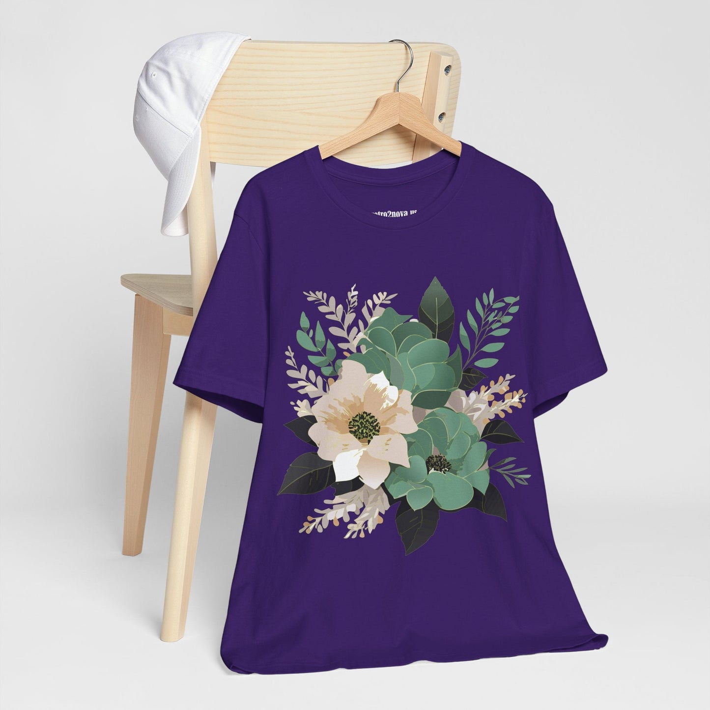 Flowers Shirt Floral Shirt Unisex Jersey Short Sleeve Tee From Flowers Collection Retro2Nova