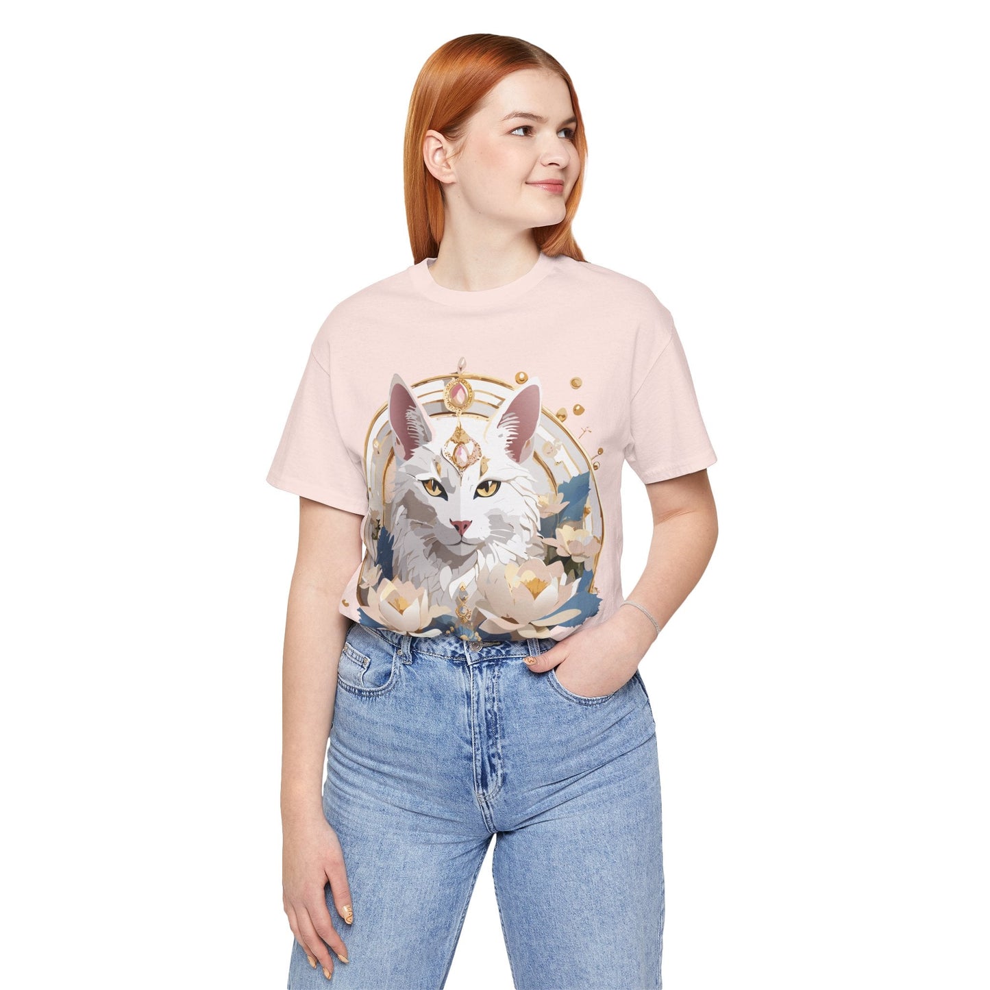 Medallion Shirt Graphic Tee Unisex Short Sleeve Art Print Adelpha Vintage Inspired