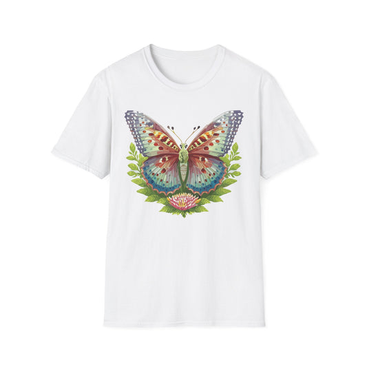 Butterfly Shirt Unisex T Shirt Gildan Softstyle 64000 Breathable Ring Spun Cotton Monarch Tee