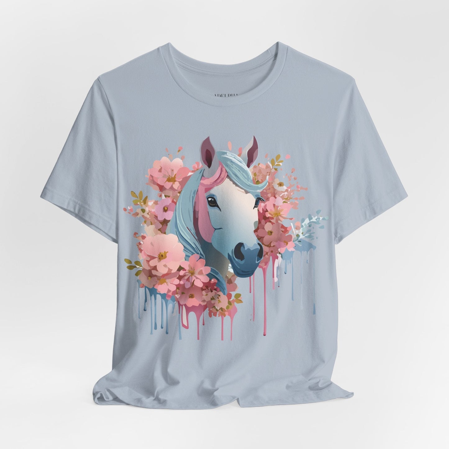 Horse Graphic Unisex 100 Cotton Vintage Animal Art T-Shirt 15