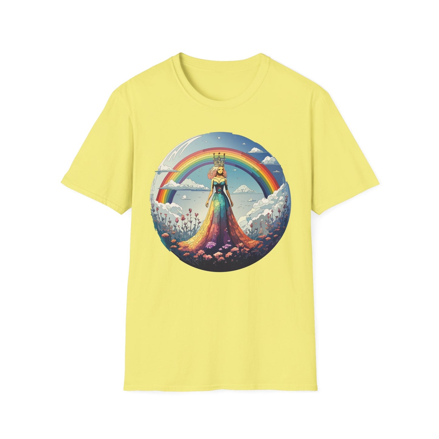 Womens Graphic T Shirt Art Design Tee Softstyle 64000 100 Percent Cotton Comfort