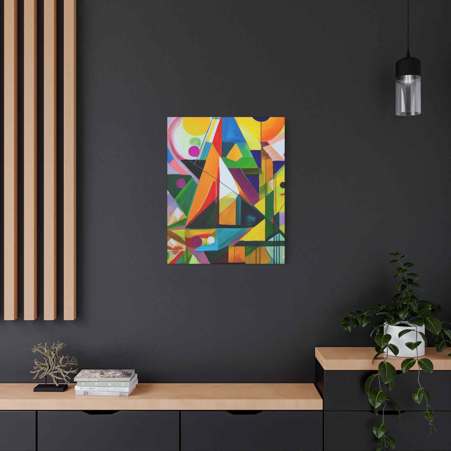 Abstract Painting Print Canvas 20x24,20x30,24x30, 24x32,24x36,30x40, 32x48,36x48,40x60 Pine-Wood Inner Frame ABS-13