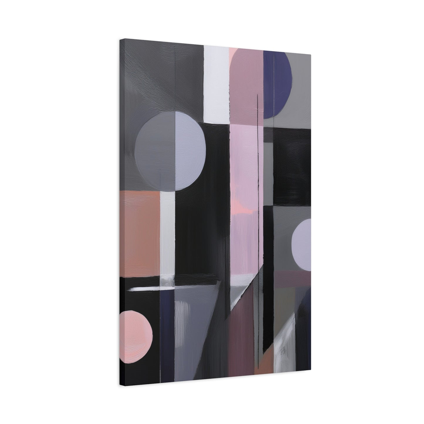 Abstract Geometric Painting Print Canvas 20x24,20x30,24x30 24x32,24x36,30x40 32x48,36x48,40x60 Pine-Wood Inner Frame ABS-48