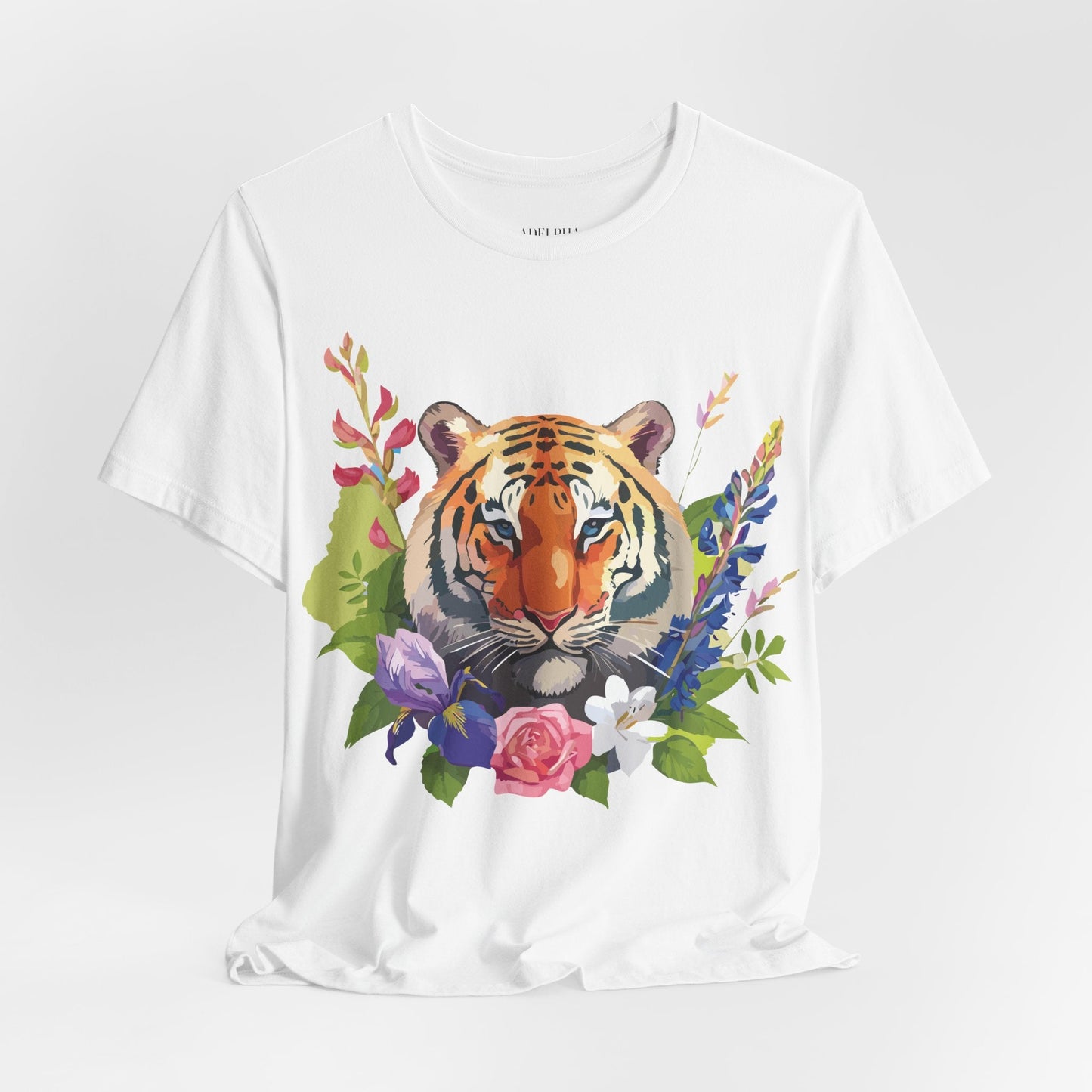 Tiger Shirt Unisex Jersey Short Sleeve Graphic Tee With Vintage Inspired Artwork From Adelpha