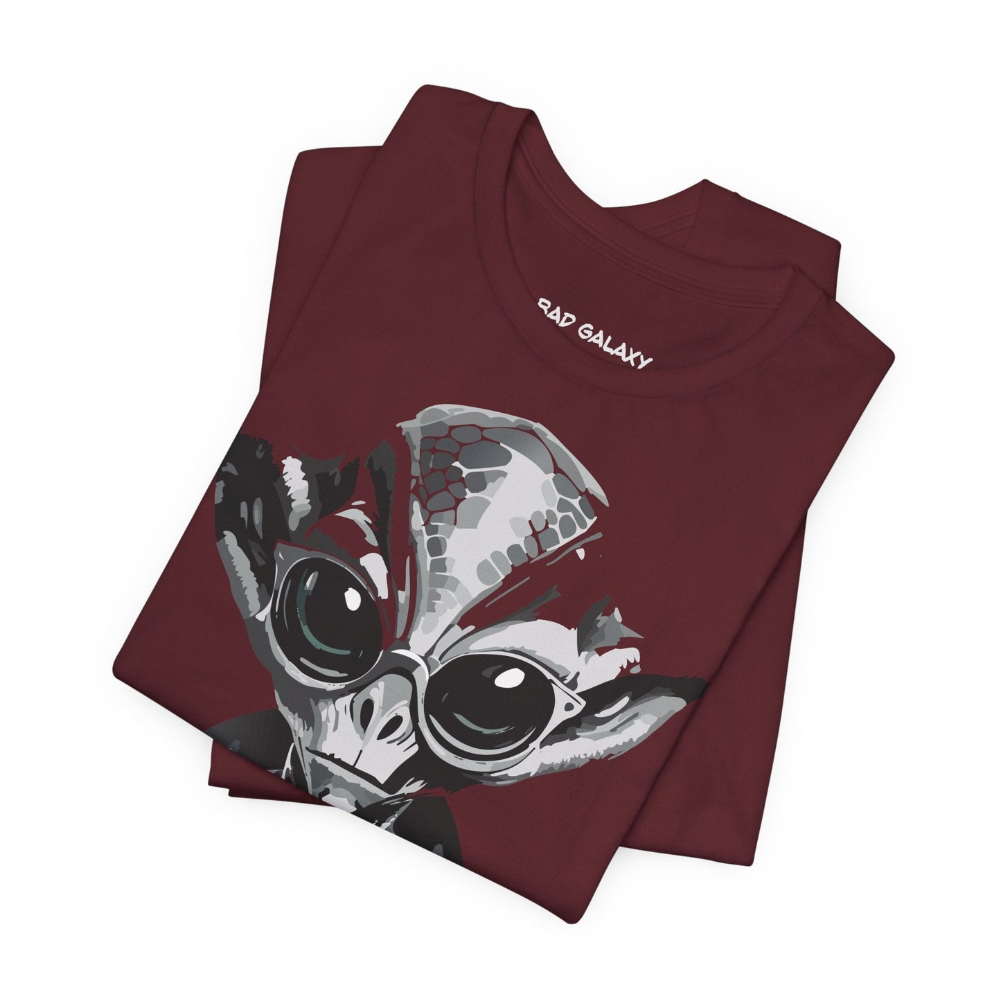 Alien T Shirt From Bad Galaxy Made To Order 100 Cotton Eco Friendly Inks Soft Comfortable