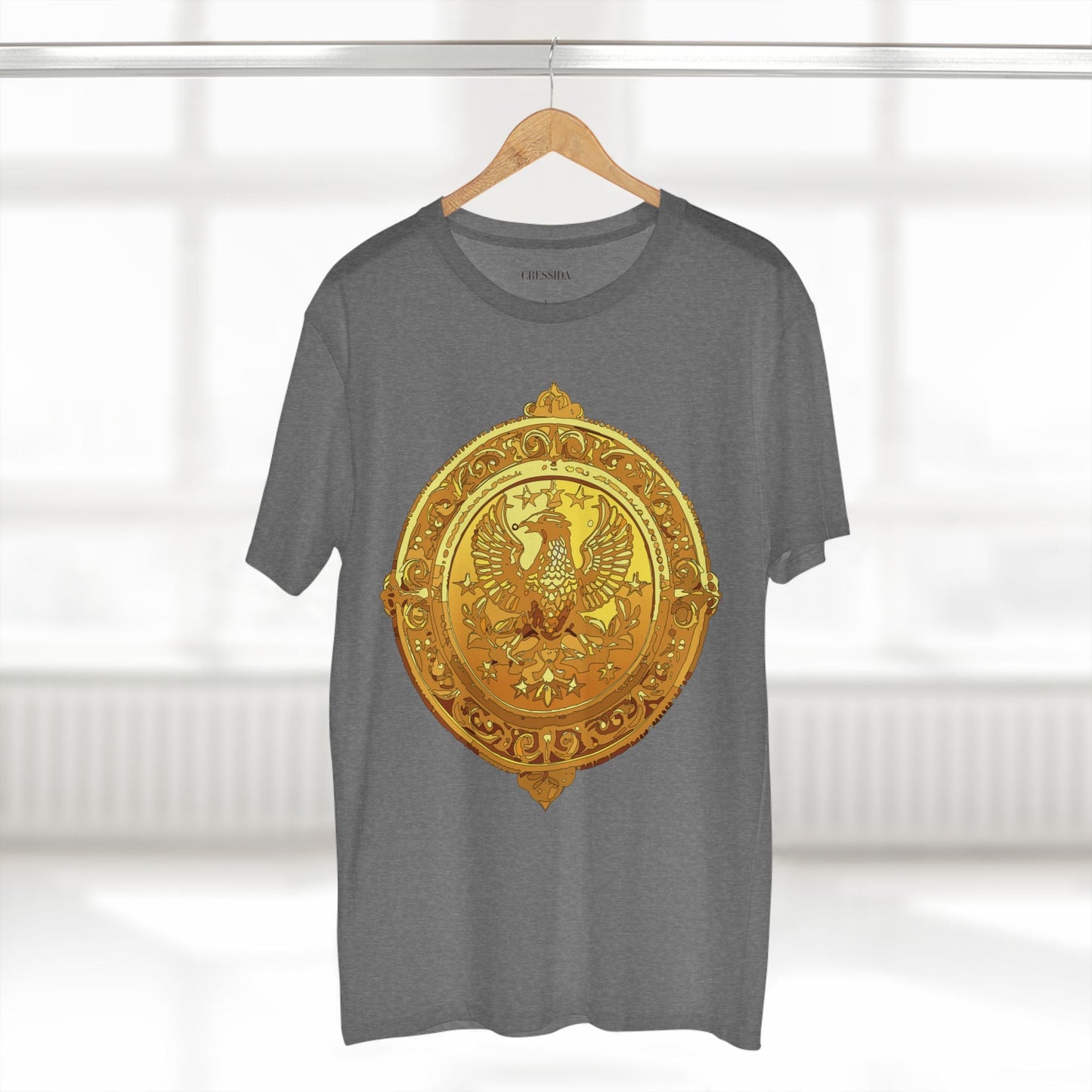 Antique Gold Coin Graphic Design T-Shirt Unisex 100 Cotton With Golden Print Artwork Tee 25