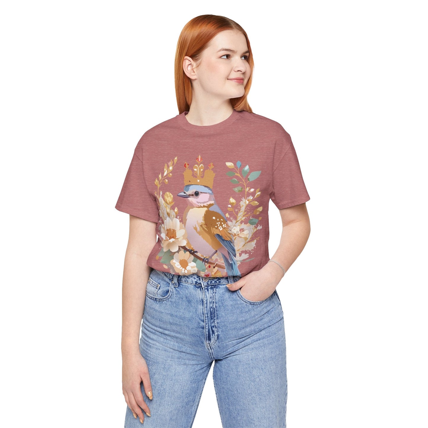 Medallion Graphic Unisex 100 Cotton Vintage Animal Medal Artwork Tee 19