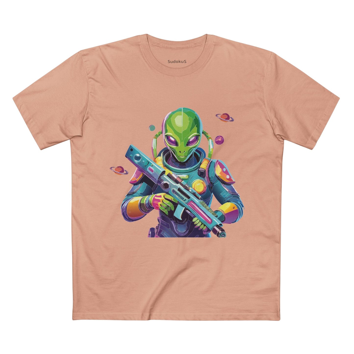 Aliens Graphic Unisex 100 Cotton Staple Tee 58