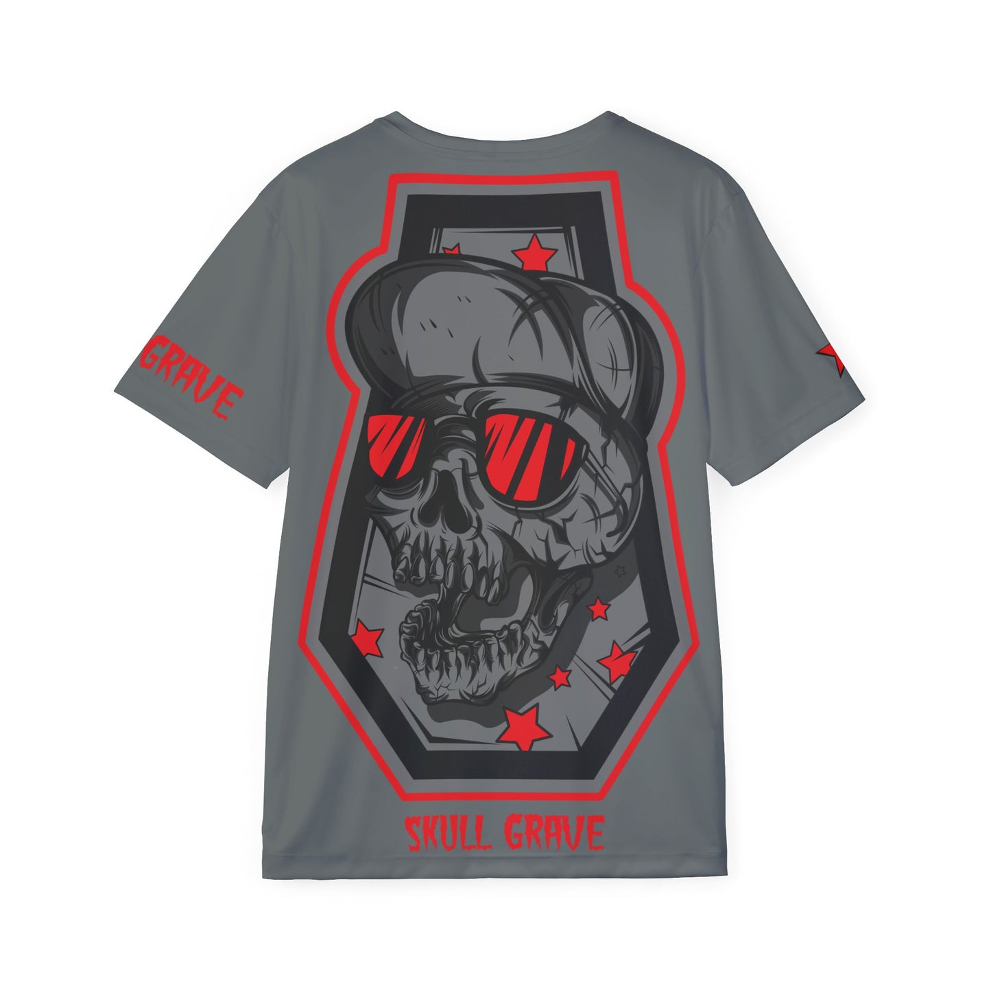 50-Be Fun Graphic T-Shirt, Art Design Poly Shirt, All Over Print Graphic Tee, Monsters T-Shirt, Cartoon Tees