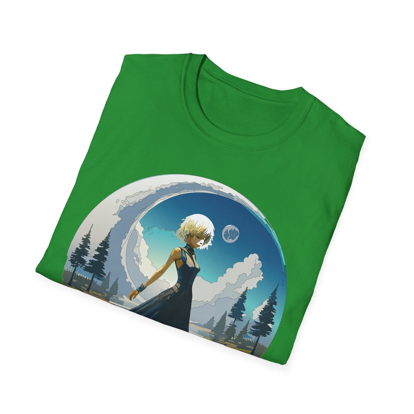 Womens Graphic T Shirt Art Design Tee Gildan Softstyle 64000 Unisex Short Sleeve