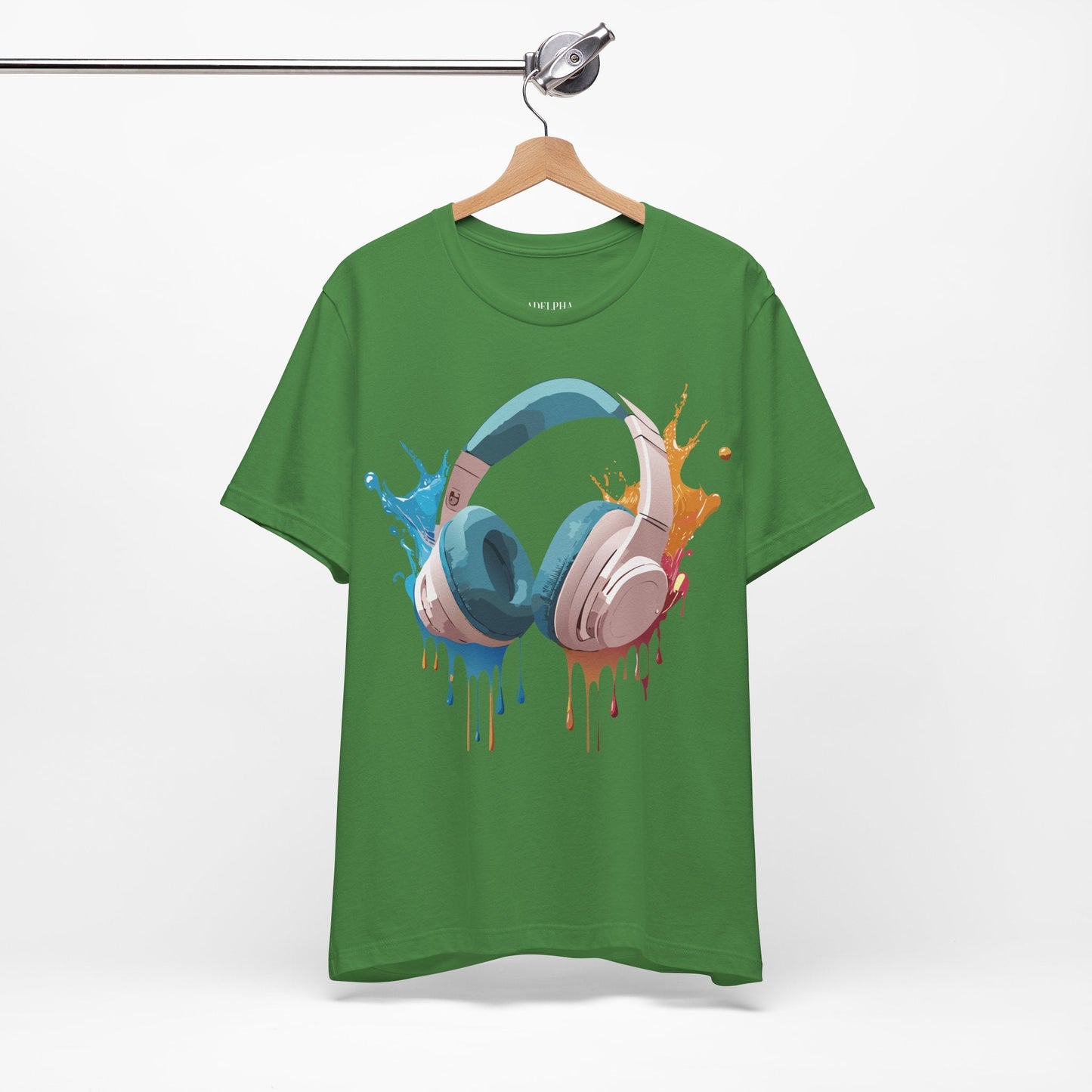 Adelpha Graphic Tee Unisex Music Artwork Vintage Inspired Jersey Short Sleeve Shirt