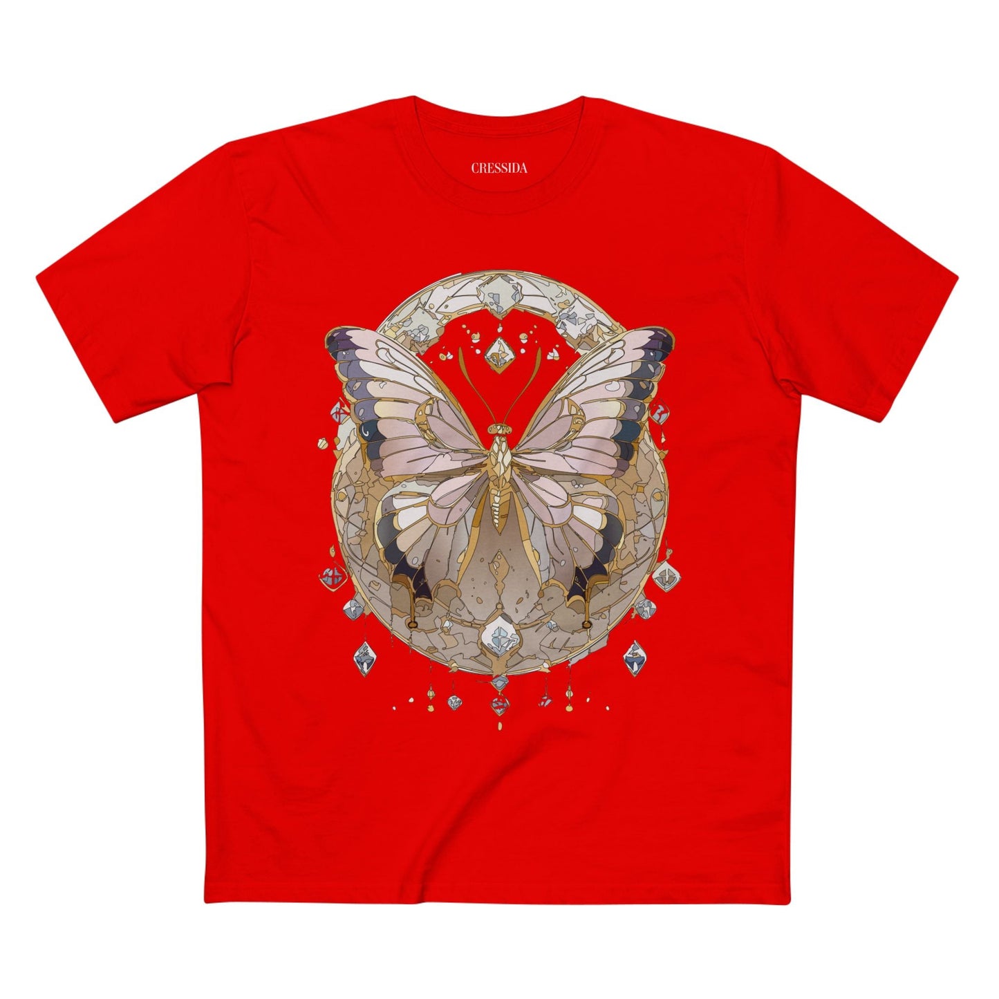 Butterfly Graphic Design Unisex 100 Cotton Tee 1