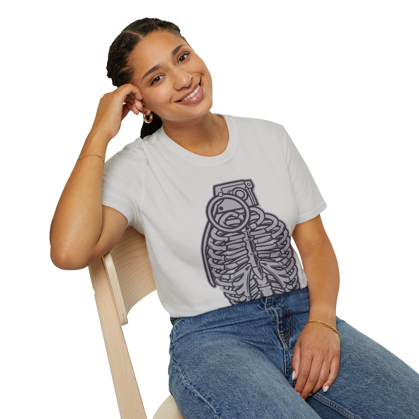 Cartoon T Shirt Animation T Shirt Funny Tee Shirt Unisex Gildan Softstyle 64000 Cotton