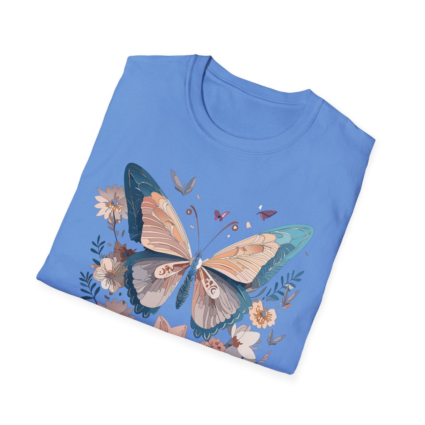 Monarch Butterfly T Shirt Unisex Softstyle Gildan 64000 Tee Lightweight Comfort Fit