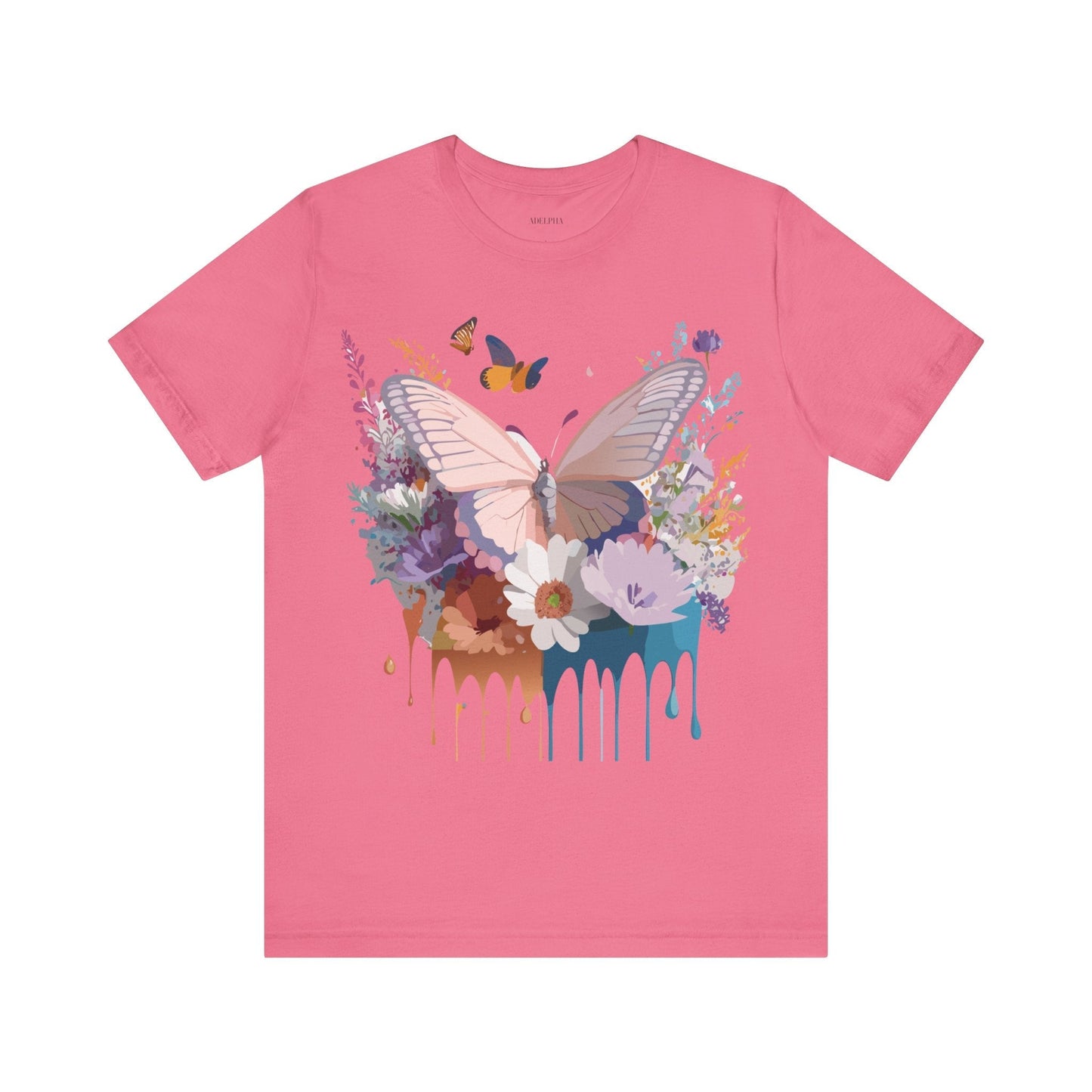 Butterfly Graphic Tee Adelpha Art Design Unisex Short Sleeve Shirt