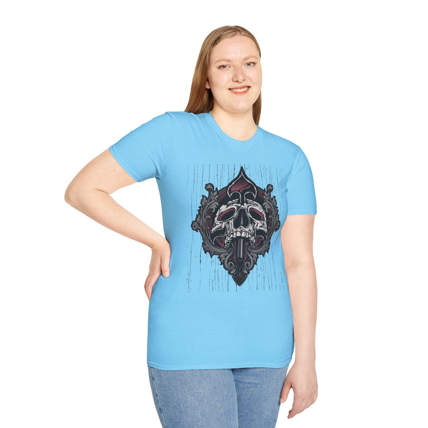 Art Design Shirt Unisex Graphic Tee 100 Percent Cotton Softstyle Premium Quality Gildan 64000