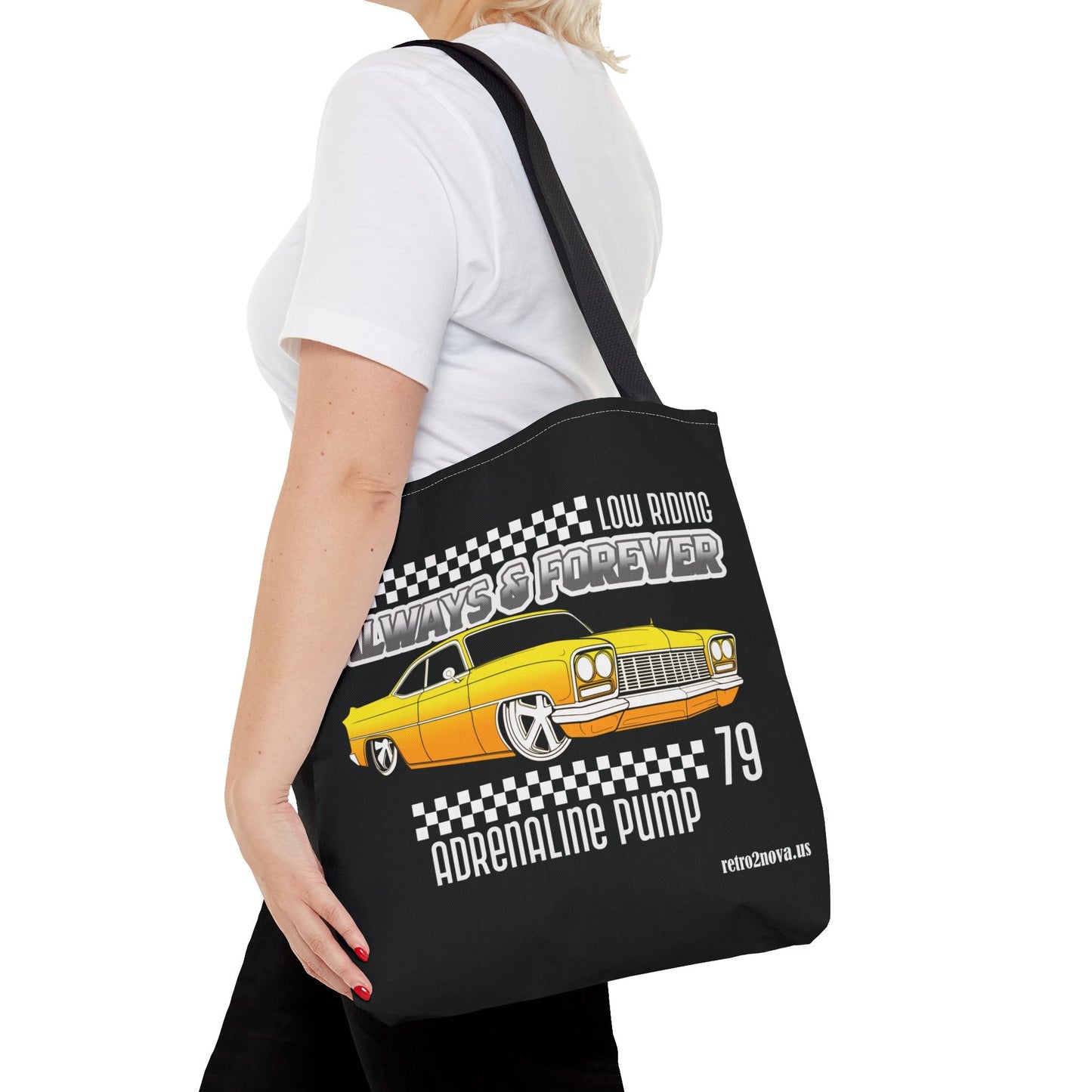 Canvas Tote Bag Classic Vintage Car Retro2Nova Free Shipping Durable Everyday Carry
