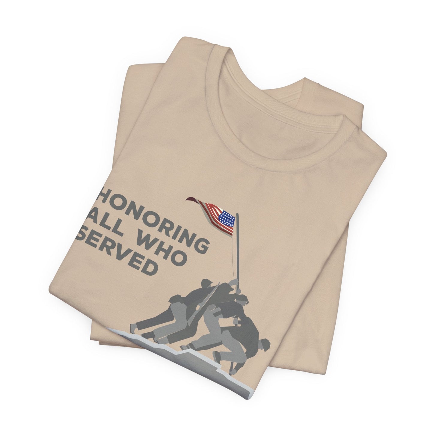 Army Veteran Patriotic Graphic Design Unisex Cotton T-Shirt v52