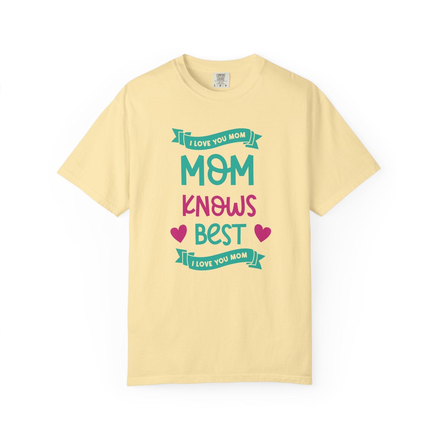 Mom T-shirt Mother's Day Mama Tee Unisex Comfort Colors Garment-Dyed Cotton h16