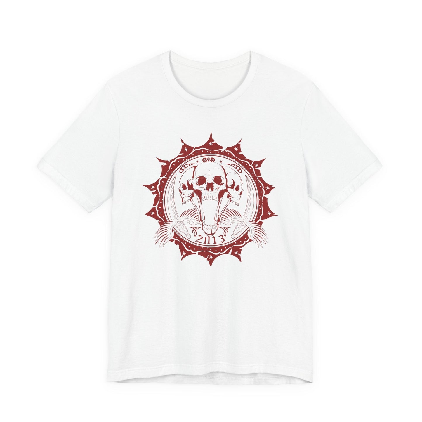 Skull Elephant Mandala Tee Boho Skull Graphic Shirt Art-51