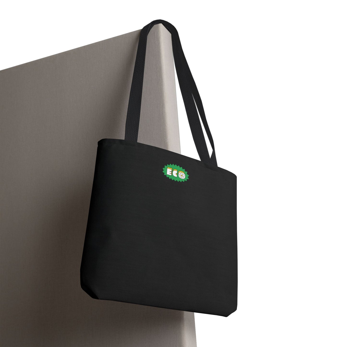 ECO BLACK COLOR CANVAS BAG HIGH-QUALITY 100% SPUN POLYESTER 3 SIZES BAG-E3