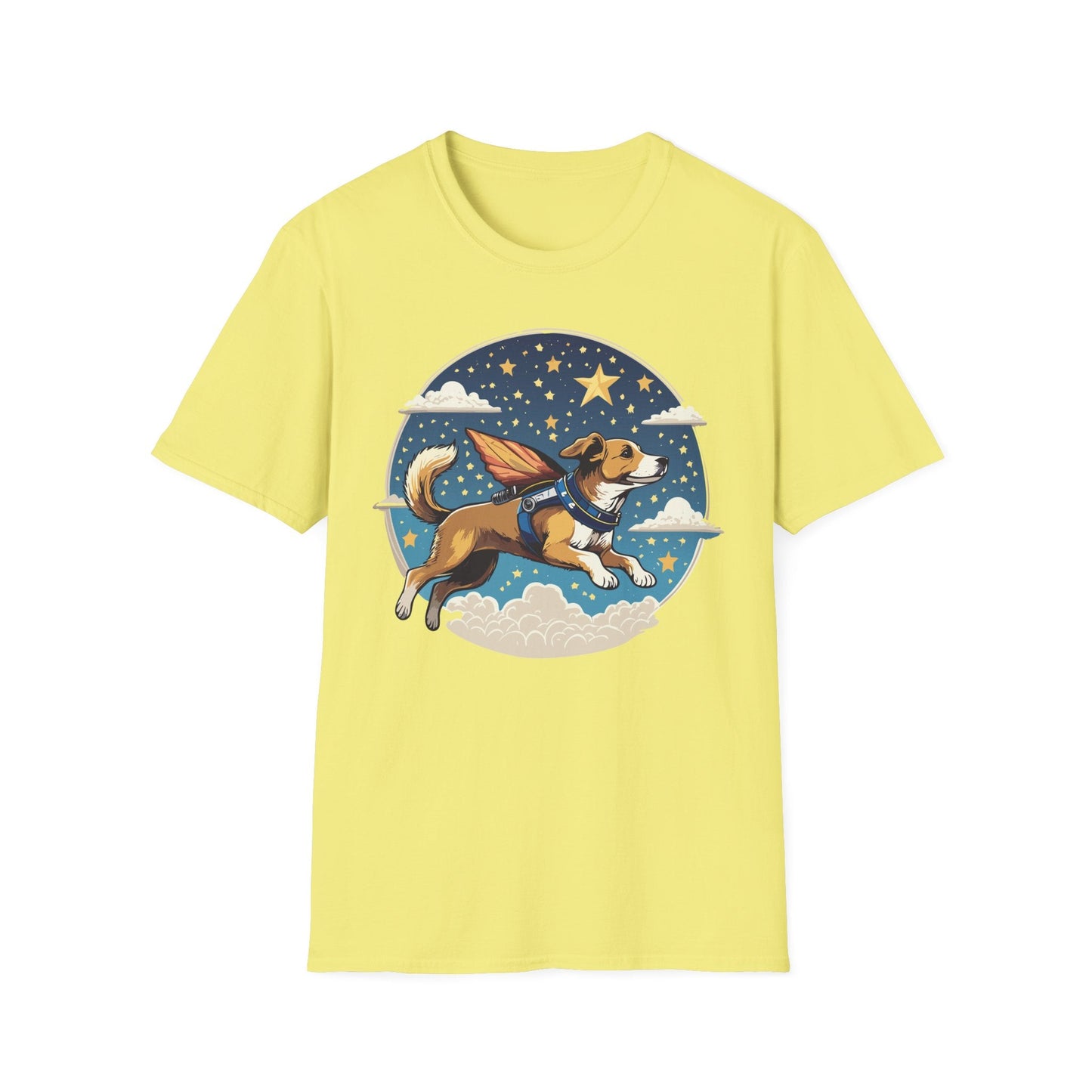 Dog Shirt Unisex Animal Print Tee Hundred Percent Cotton Softstyle Gildan 64000