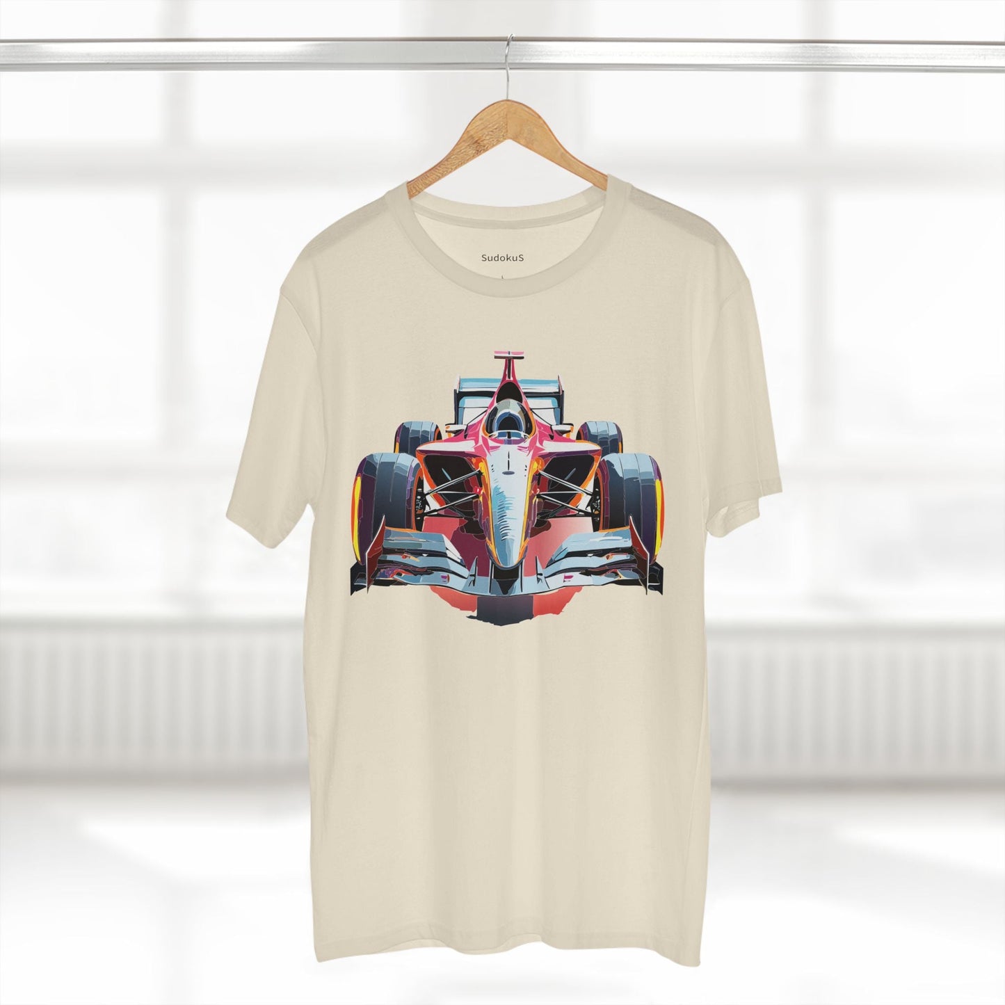 Car Graphic Unisex 100 Cotton Staple Tee 7