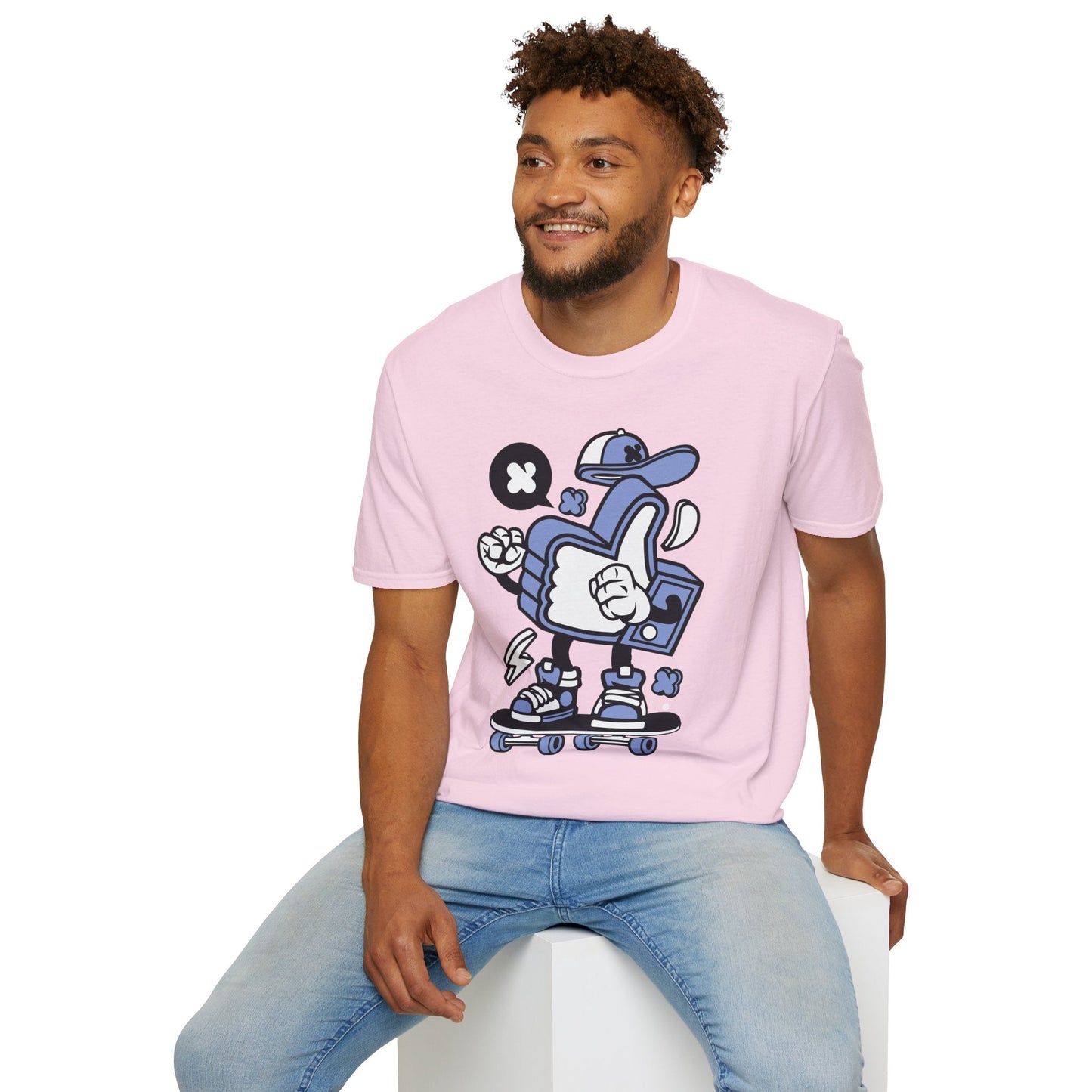 Cartoon T Shirt Animation Tee Funny Graphic Tee For Unisex Gildan Softstyle 64000 Cotton