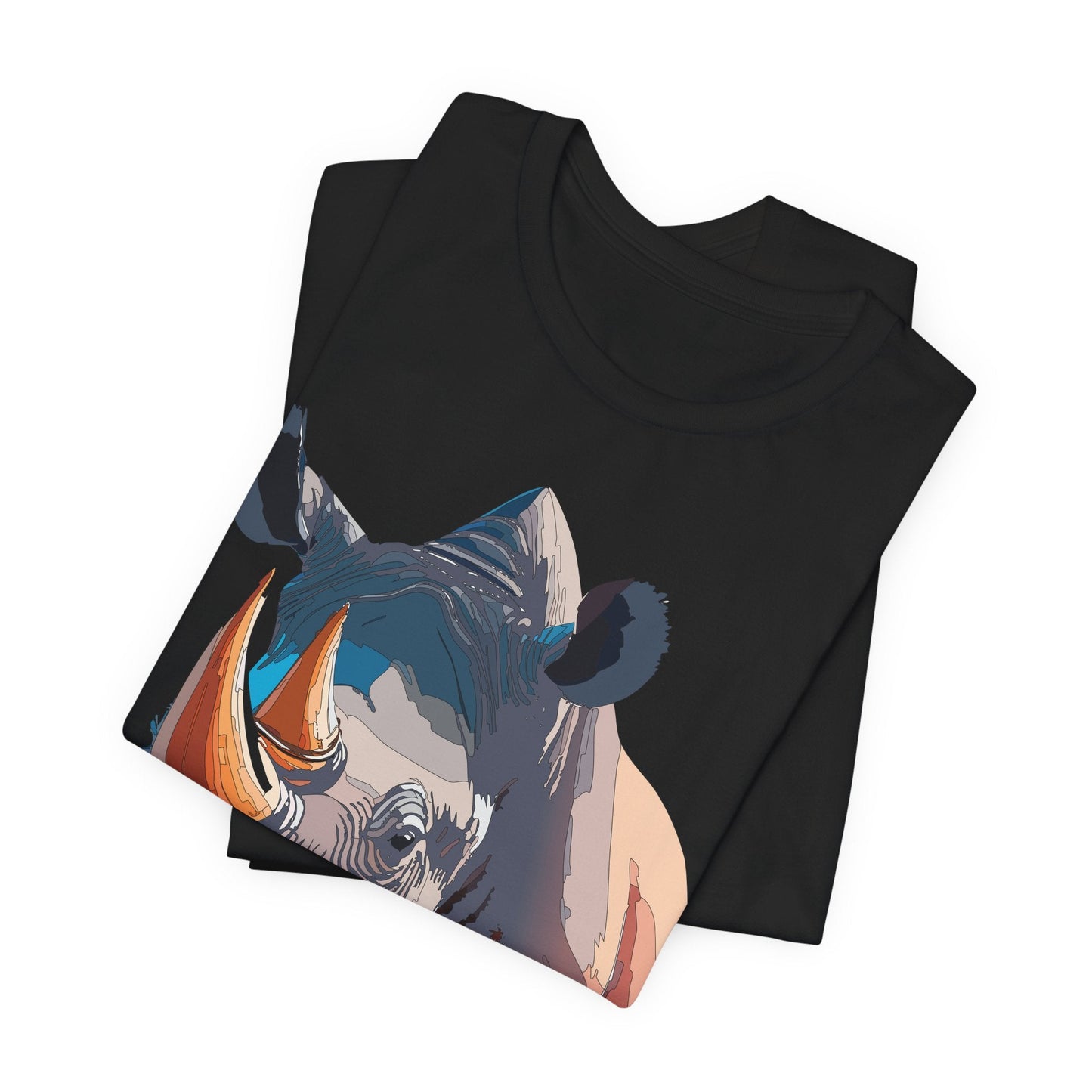 Unisex Animal Shirt Tee With Art Design Wild Animals Gildan Softstyle 64000 Graphic Tee
