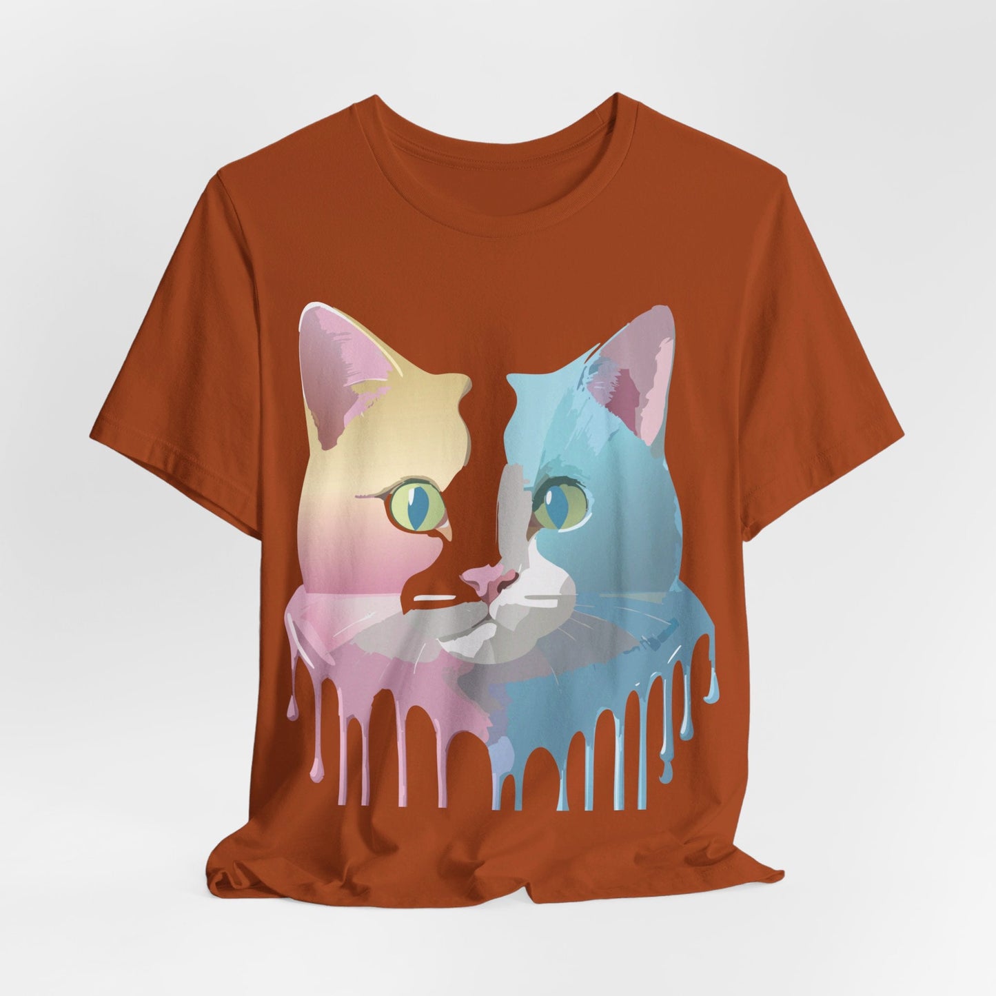 Cat Graphic Tee Unisex Vintage Inspired Shirt By Adelpha Limited Edition