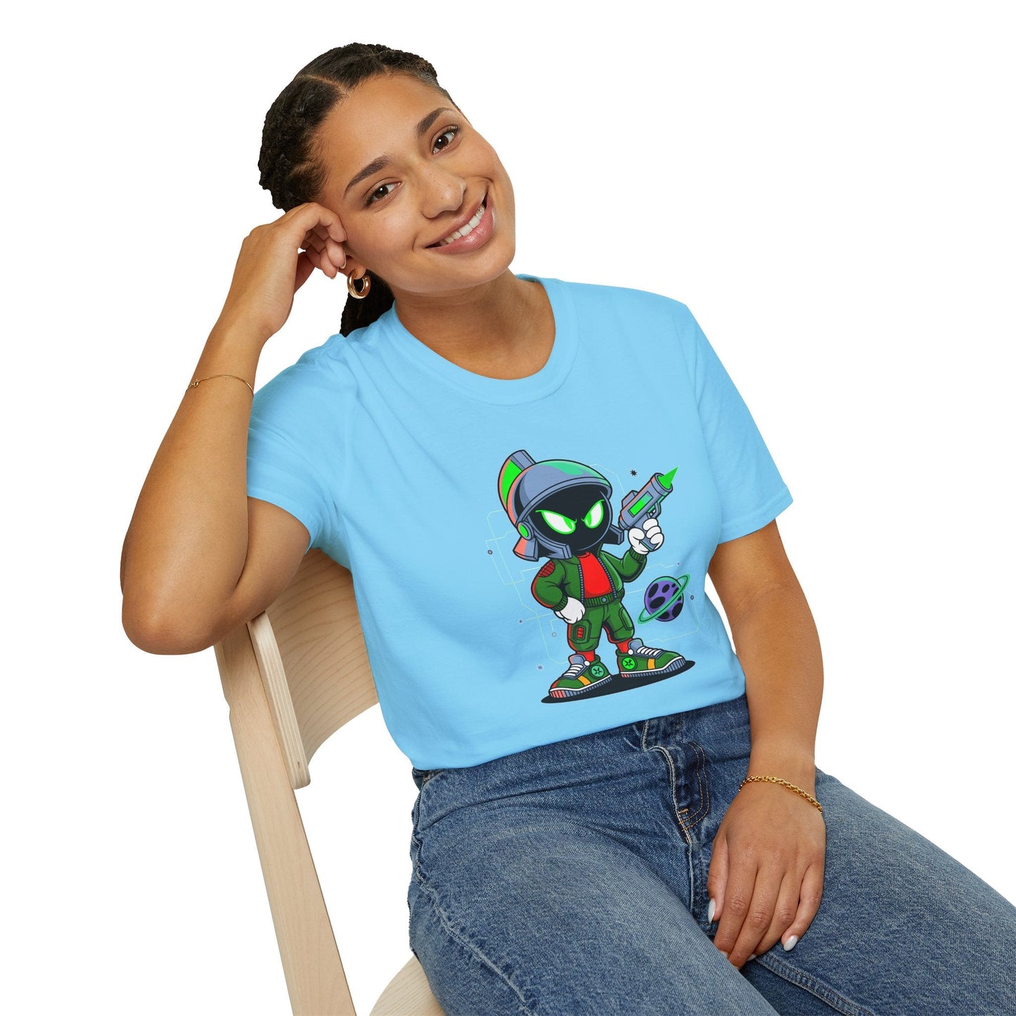 Unisex Cartoon T Shirt With Animation Design Funny Animals Tee Shirt For All Ages