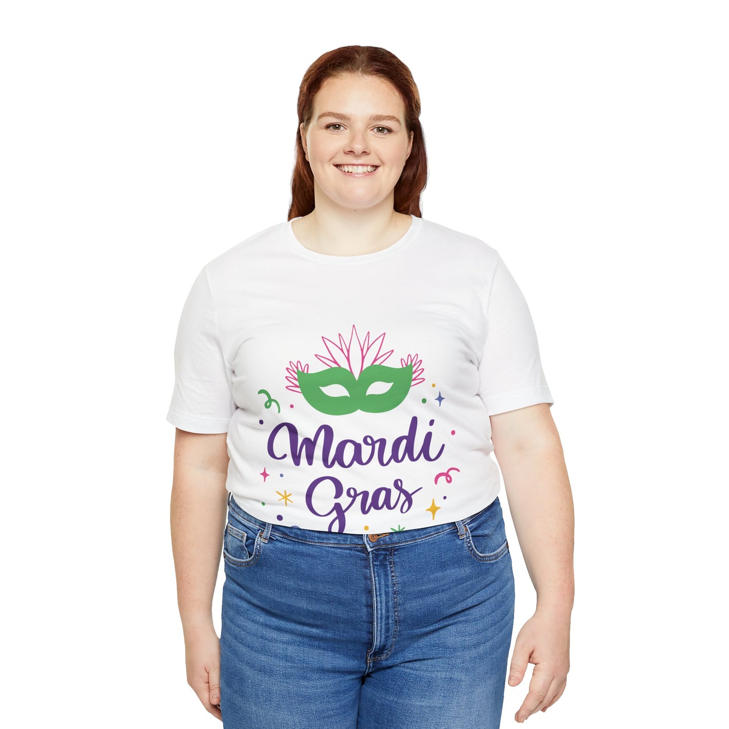 Unisex Cotton Tee Shirt for Mardi Gras